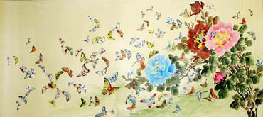 100 Birds,70cm x 155cm,2336141-x