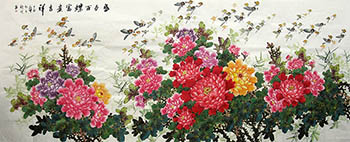 Chinese  Painting,140cm x 360cm,2392003-x