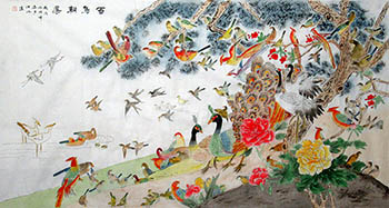 Chinese  Painting,90cm x 175cm,4622009-x