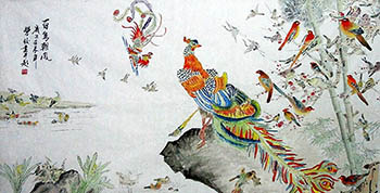 Chinese  Painting,90cm x 170cm,4622010-x