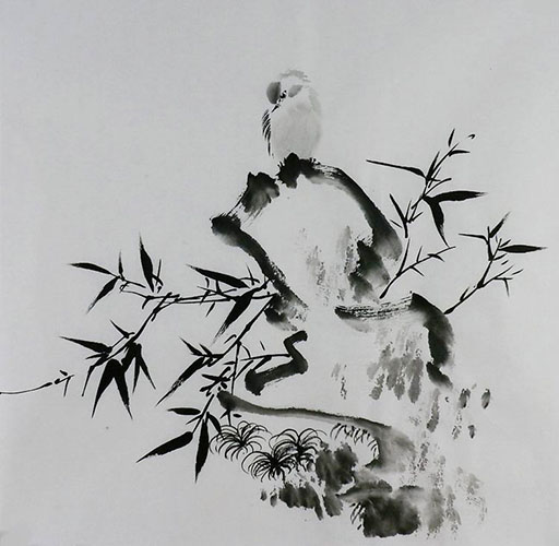 Bamboo,50cm x 50cm(19〃 x 19〃),2407109-z