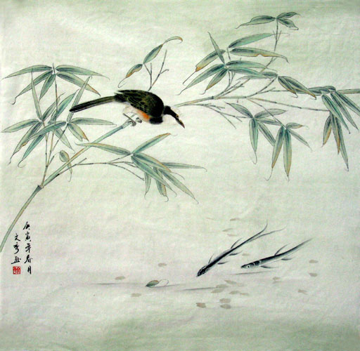 Bamboo,66cm x 66cm(26〃 x 26〃),2601001-z