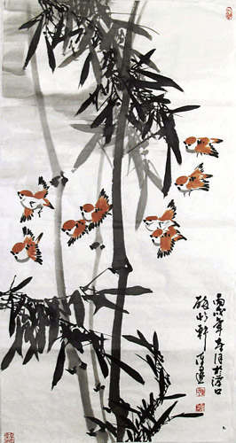 Bamboo,51cm x 97cm(20〃 x 38〃),2626004-z