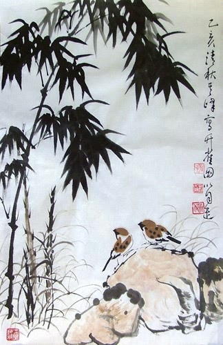 Bamboo,45cm x 65cm(18〃 x 26〃),2627003-z