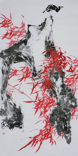 Bamboo,136cm x 68cm(54〃 x 27〃),azg21182001-z