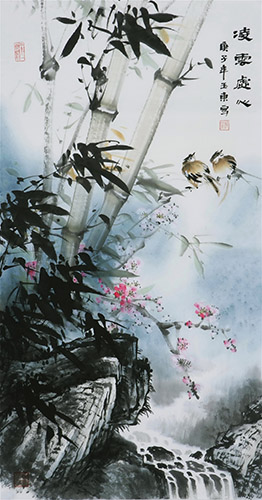 Bamboo,51cm x 97cm(20〃 x 38〃),cyd21123010-z