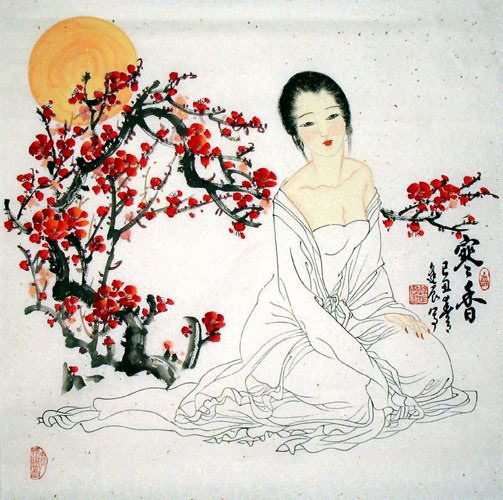 Beautiful Ladies,69cm x 69cm(27〃 x 27〃),3716016-z