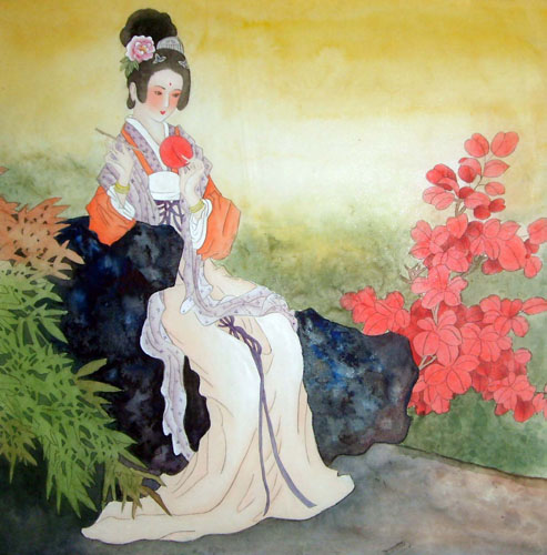 Beautiful Ladies,66cm x 66cm(26〃 x 26〃),3749009-z