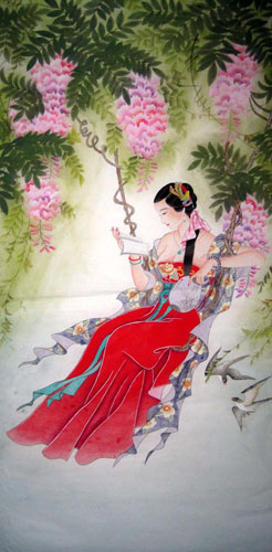 Beautiful Ladies,66cm x 136cm(26〃 x 53〃),3774012-z