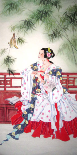 Beautiful Ladies,66cm x 136cm(26〃 x 53〃),3774013-z