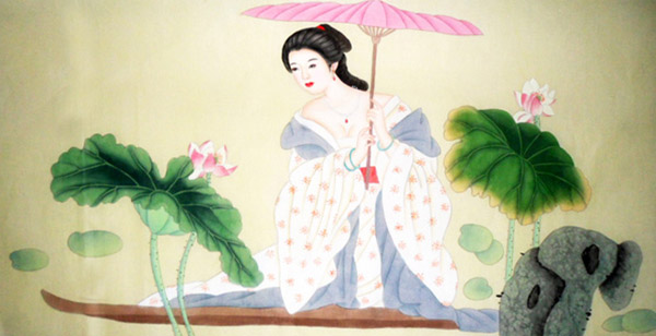 Beautiful Ladies,66cm x 136cm(26〃 x 53〃),3774016-z