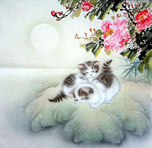 Cat,66cm x 66cm(26〃 x 26〃),4351012-z