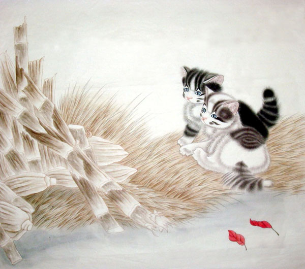 Cat,66cm x 66cm(26〃 x 26〃),4620021-z