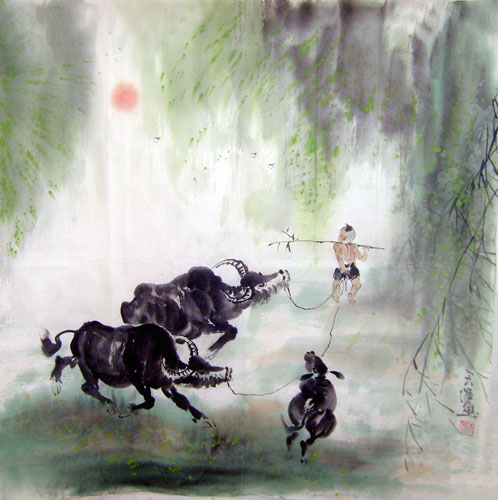 Cattle,69cm x 69cm(27〃 x 27〃),4046006-z