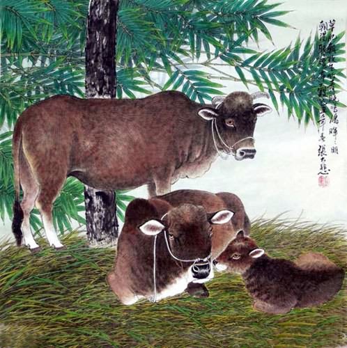 Cattle,69cm x 69cm(27〃 x 27〃),4721011-z