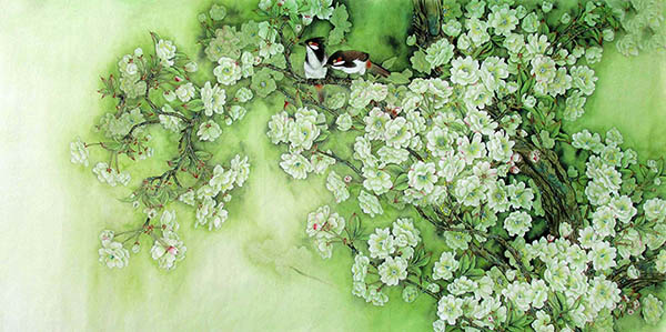 Cherry Blossom,65cm x 134cm(25〃 x 53〃),2387003-z