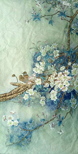 Cherry Blossom,66cm x 136cm(26〃 x 53〃),2735033-z