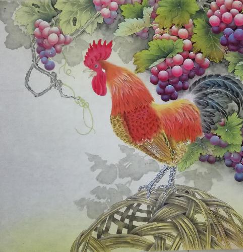 Chicken,66cm x 66cm(26〃 x 26〃),4387012-z