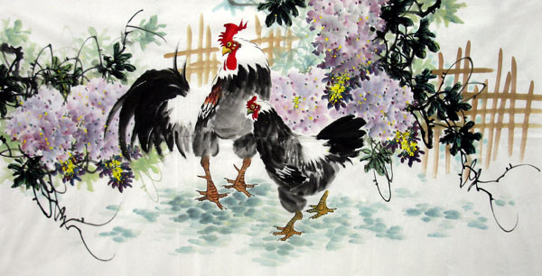 Chicken,69cm x 138cm(27〃 x 54〃),4483001-z