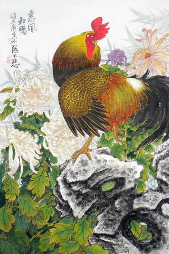 Chicken,69cm x 46cm(27〃 x 18〃),4721017-z