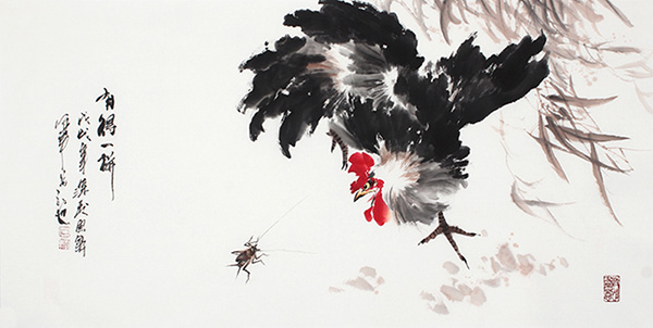 Chicken,50cm x 100cm(19〃 x 39〃),syx21172009-z