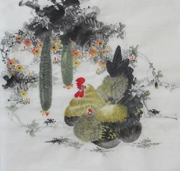 Chicken,68cm x 68cm(27〃 x 27〃),szl41081001-z