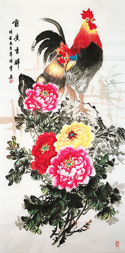 Chicken,70cm x 135cm(28〃 x 53〃),yx21193003-z