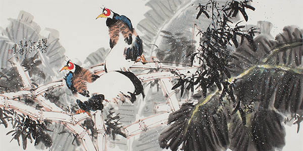 Chicken,69cm x 138cm(27〃 x 54〃),zqd21190005-z