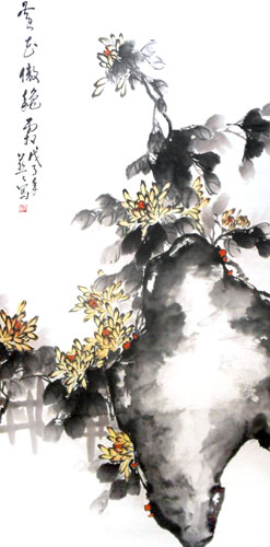 Chrysanthemum,66cm x 136cm(26〃 x 53〃),2336069-z