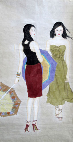 Contemporary Figures,66cm x 136cm(26〃 x 53〃),3082025-z