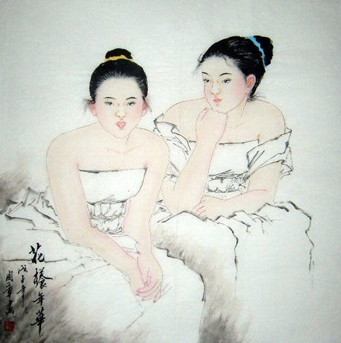 Contemporary Figures,69cm x 69cm(27〃 x 27〃),3515001-z