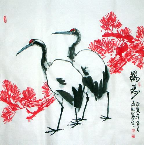 Crane,69cm x 69cm(27〃 x 27〃),2360076-z