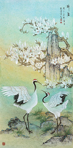 Crane,66cm x 130cm(26〃 x 51〃),2384015-z