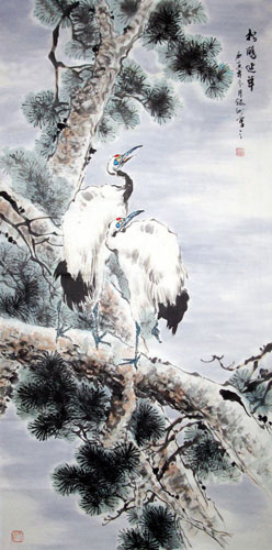 Crane,66cm x 136cm(26〃 x 53〃),2438015-z