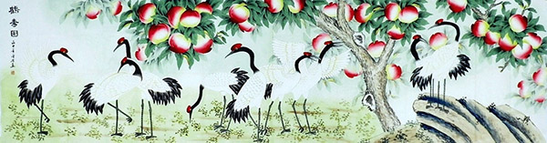 Crane,360cm x 90cm(141〃 x 35〃),2547036-z