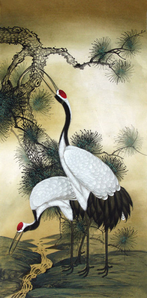 Crane,66cm x 130cm(26〃 x 51〃),2581002-z