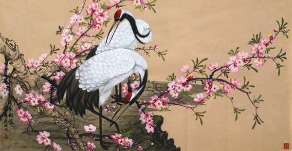 Crane,66cm x 130cm(26〃 x 51〃),2581007-z