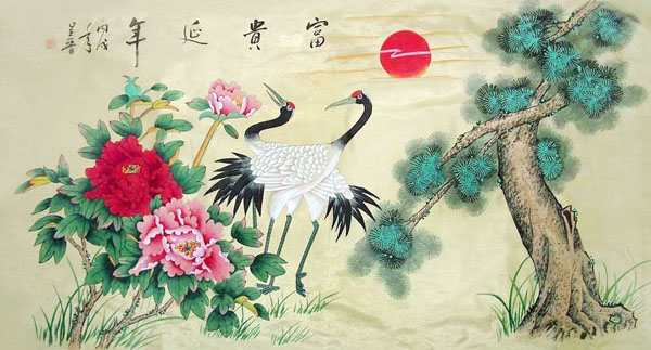 Crane,66cm x 136cm(26〃 x 53〃),2617040-z