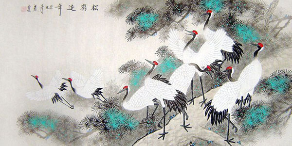 Crane,66cm x 130cm(26〃 x 51〃),2703042-z