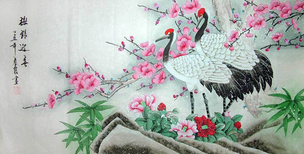 Crane,48cm x 96cm(19〃 x 38〃),2703046-z