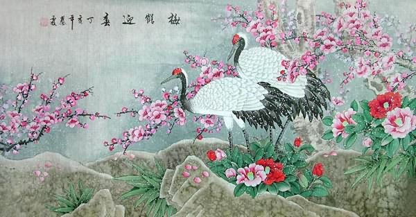 Crane,66cm x 136cm(26〃 x 53〃),2703048-z