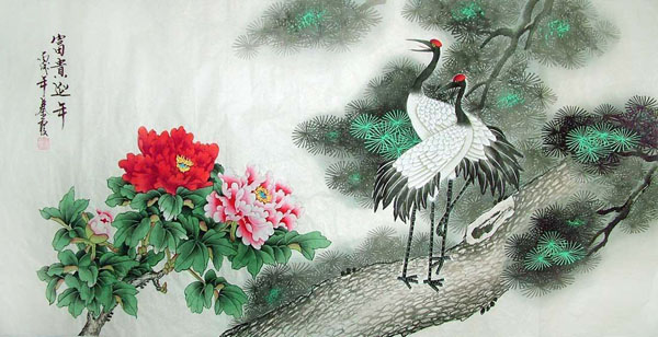 Crane,66cm x 136cm(26〃 x 53〃),2703050-z