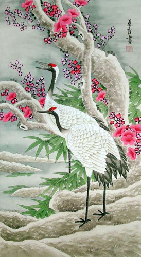 Crane,54cm x 97cm(21〃 x 38〃),2703051-z