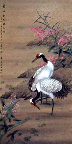 Crane,66cm x 130cm(26〃 x 51〃),4319002-z