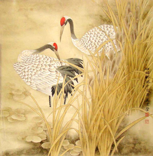 Crane,69cm x 69cm(27〃 x 27〃),4341001-z