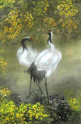 Crane,60cm x 90cm(23〃 x 35〃),4358003-z