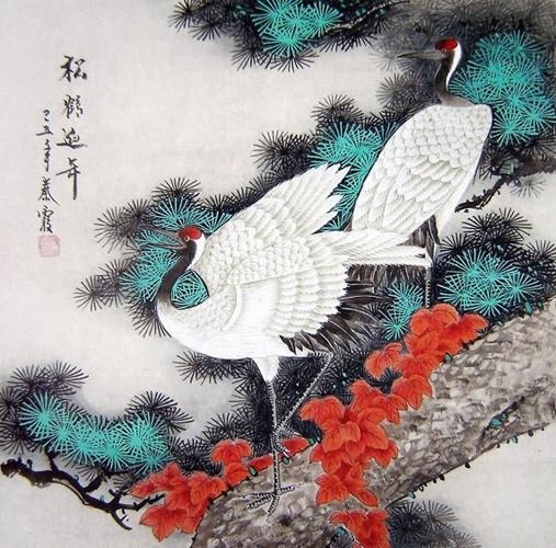 Crane,66cm x 66cm(26〃 x 26〃),4703003-z