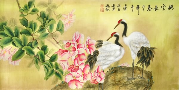 Crane,45cm x 92cm(18〃 x 36〃),4734091-z