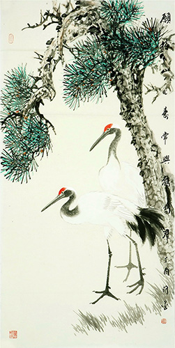 Crane,66cm x 130cm(26〃 x 51〃),xm21184011-z