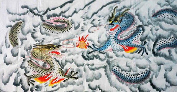 Dragon,96cm x 180cm(38〃 x 71〃),4449037-z